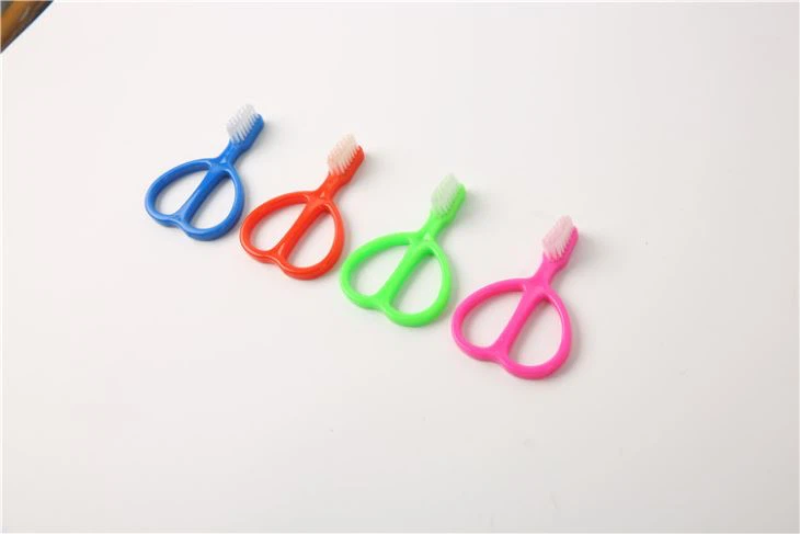 Kleurrijke plastic kinderen handmatige tandenborstels